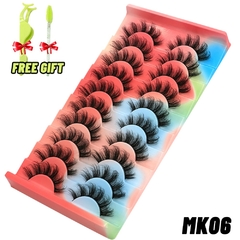 Cílios GROINNEYA 5/10/20 pares 3D Cílios postiços naturais Cílios postiços - comprar online