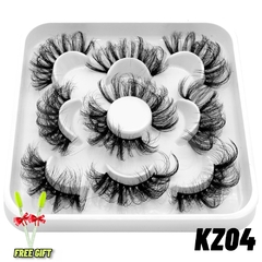 Cílios GROINNEYA 5/10/20 pares 3D Cílios postiços naturais Cílios postiços - tienda online