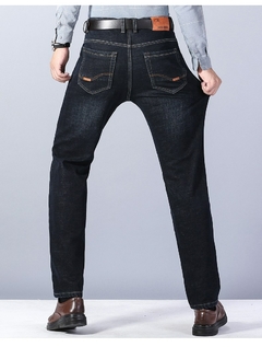 2022 Marca Outono Inverno Quente Reunindo Denim Macio Atividades Homem Lã Linha - loja online