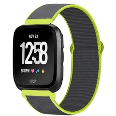 Pulseira de nylon para banda Fitbit Versa/Lite/Versa2 Substituição de relógio - tienda online