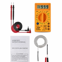 Multímetro digital profissional DT832 LCD DC AC Voltímetro amperímetro testad - Achadinhos Bombando