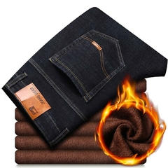 2022 Marca Outono Inverno Quente Reunindo Denim Macio Atividades Homem Lã Linha