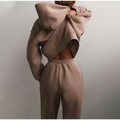 Conjunto moletom feminino confortável en internet