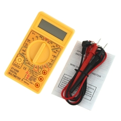 Multímetro digital profissional DT832 LCD DC AC Voltímetro amperímetro testad - comprar online