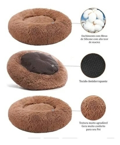 Caminha Pet Redonda De Pelucia Para Cachorros E Gatos, Cachorros De Porte Grande en internet