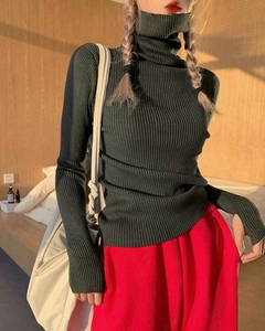 Camisa Manga Longa e Gola Alta - loja online