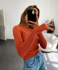 Camiseta Manga Longa Transparente - Bela Doratta