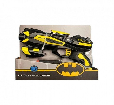 PISTOLA LANZA DARDOS BATMAN EN CAJA 20x16x5CM.
