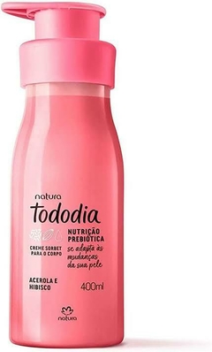 Creme hidratante Tododia Acerola e Hibisco