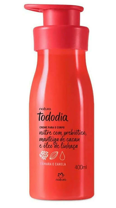 Creme para o corpo Tâmara e canela natura Tododia - comprar online