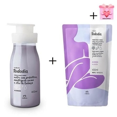 Kit Creme para o corpo+refil desodorante Algodão Natura Tododia