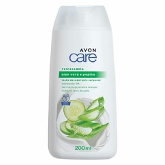 Loção Corporal Refrescante Avon Care Aloe Vera e Pepino - 200ml