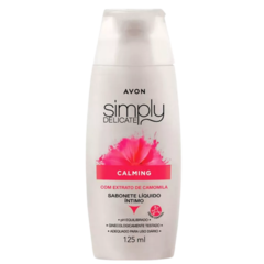 Sabonete Líquido Íntimo Simply Delicate Calming - 125ml, Avon