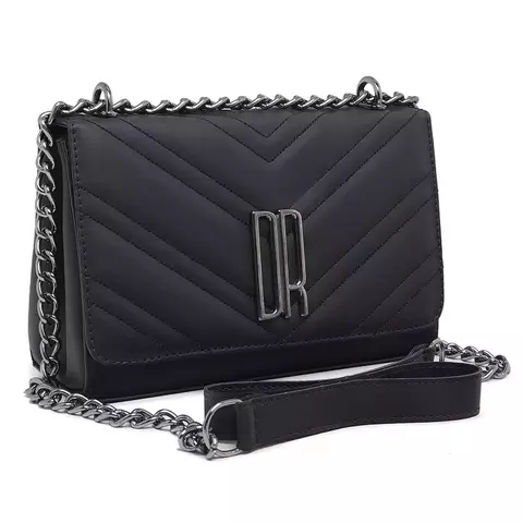 Bolsa Feminina Transversal Ombro Pequena Alça De Corrente