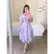 Imagem do Vestido Midi Curto Com Manga Bufante
