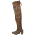 Bota Over Sacolei Cano Longo The Knee Saltinho Quadrado - loja online