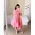 Vestido Midi Curto Com Manga Bufante