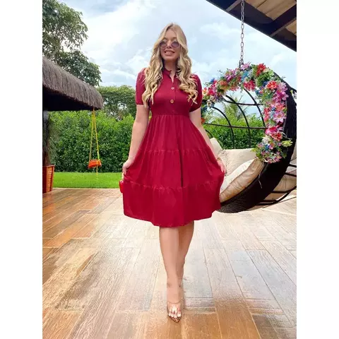 Vestido Midi Três Marias Moda Evangélica