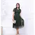 Vestido Plissada Rodado Com Cinto - comprar online