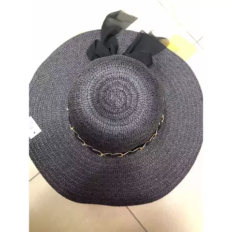 Chapéu casual lenço de voil/chapeu liso Chapéu de Praia