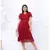 Vestido Plissada Rodado Com Cinto - loja online