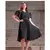 Vestido Plissada Lisa Midi Rodado Com Cinto