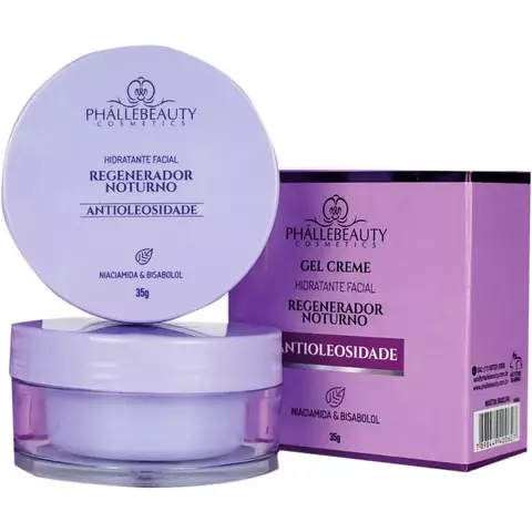Hidratante Facial em Gel Antioleosidade 35g Phállebeauty