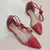 Sapatilha Mule Bico Fino Feminino De Amarrar - comprar online