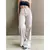 Calça Jeans Wide Leg Cintura Alta Tecido Grosso Pantalona