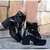 Bota Feminina Conforto Coturno Cano Curto Salto Médio Grosso - comprar online