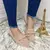 Sapatilha Feminina Bico Fino Rasteirinha Mocassim Feminino Rasteira Preta Sandália Casual Sapato Feminino Preto Confortável Molec Moda