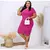 Vestido Midi Pluz Size Com Manga Princesa - comprar online
