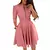 Vestido moda evangélica zíper godê