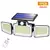 Lâmpada solar led impermeável com sensor de movimento, luz exterior, 3 modos, - loja online