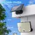 Lâmpada solar led impermeável com sensor de movimento, luz exterior, 3 modos, - comprar online