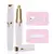 Womens Electric Sobrancelha Trimmer Eye Brow Shaper Lápis Rosto Cabelo Removedo