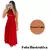Vestido Longo de Malha Com Manga e Saia Rodada - loja online