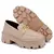 Imagem do Mocassim Blogueira Feminino Tratorado | Sapato Leve Plataforma