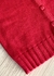 Casaco Tricô em Linha Vermelha (M) - Iroma Baby