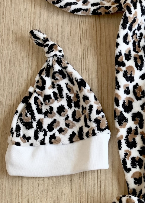 Touca de Plush Print Animal