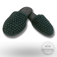 Alpargata de Pérolas Negra - comprar online