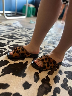 Chinelo França - Croco Marrom