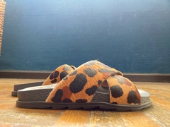 Chinelo França - Croco Marrom - comprar online