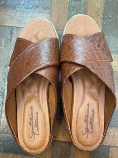 Chinelo França - Branco com Preto - comprar online