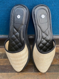 Alpargata Hawaii - Palha Preto e Rosa - comprar online