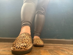 Alpargata Fechada - Animal Print - comprar online