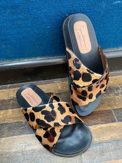 Chinelo França - Animal Print com Solado de Birken - loja online