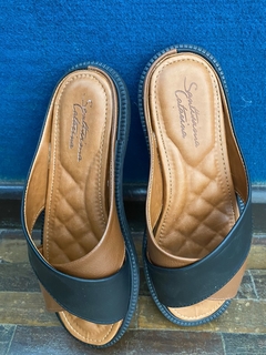 Chinelo França - Croco Marrom