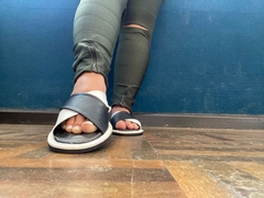 Imagem do Chinelo França - Croco Marrom
