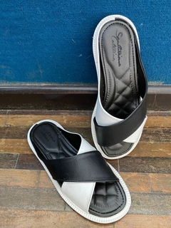 Chinelo França - Croco Marrom - comprar online